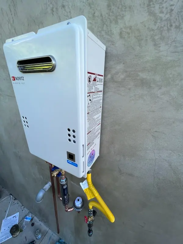Tankless water heater installation for Hornerstown homes